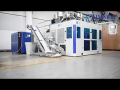 عالية السرعة محطة مزدوجة ، ثلاثية الطبقة آلة صب النفخ لـ 5 لتر جيريكان