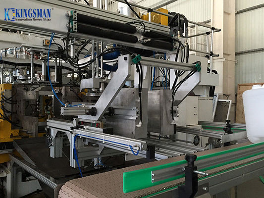 شراء آلة قولبة نفخ تلقائية كاملة ، آلة نفخ الزجاجة البلاستيكية 20 حاوية online manufacture